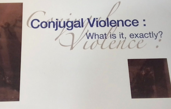 Conjugal Violence : What is it, exactly?