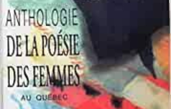 Anthologie de la poésie des femmes au Québec