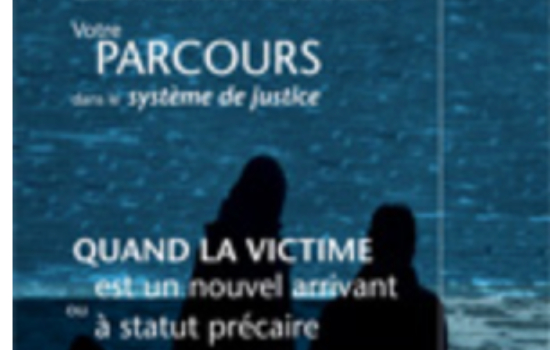 Quand la victime est un nouvel arrivant ou à statut précaire (2016)