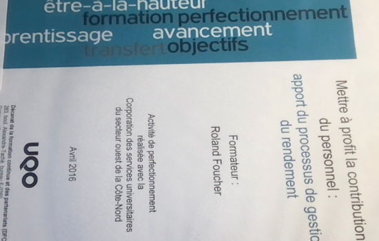 Mettre à profit la contribution du personnel: apport du processus de gestion du rendement