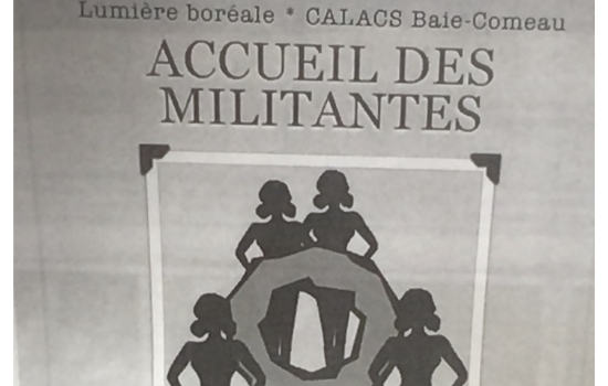 Accueil des militantes