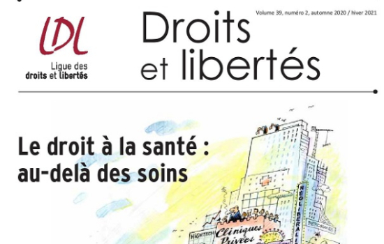 la revue Droits et libertés