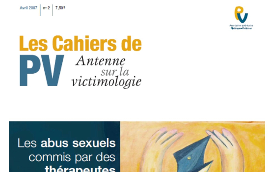 Les abus sexuels commis par des thérapeutes (2007)