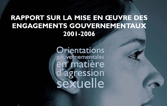 RAPPORT SUR LA MISE EN ŒUVRE DES ENGAGEMENTS GOUVERNEMENTAUX 2001-2006