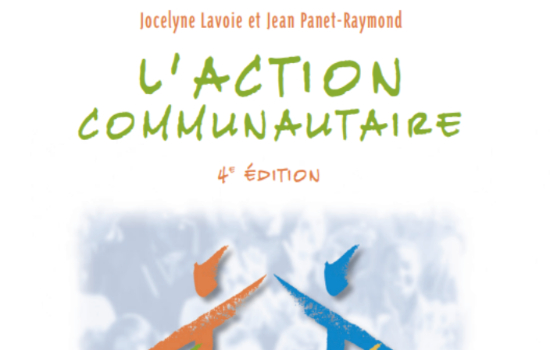 L'ACTION COMMUNAUTAIRE 4E ÉDITION GUIDE DE FORMATION