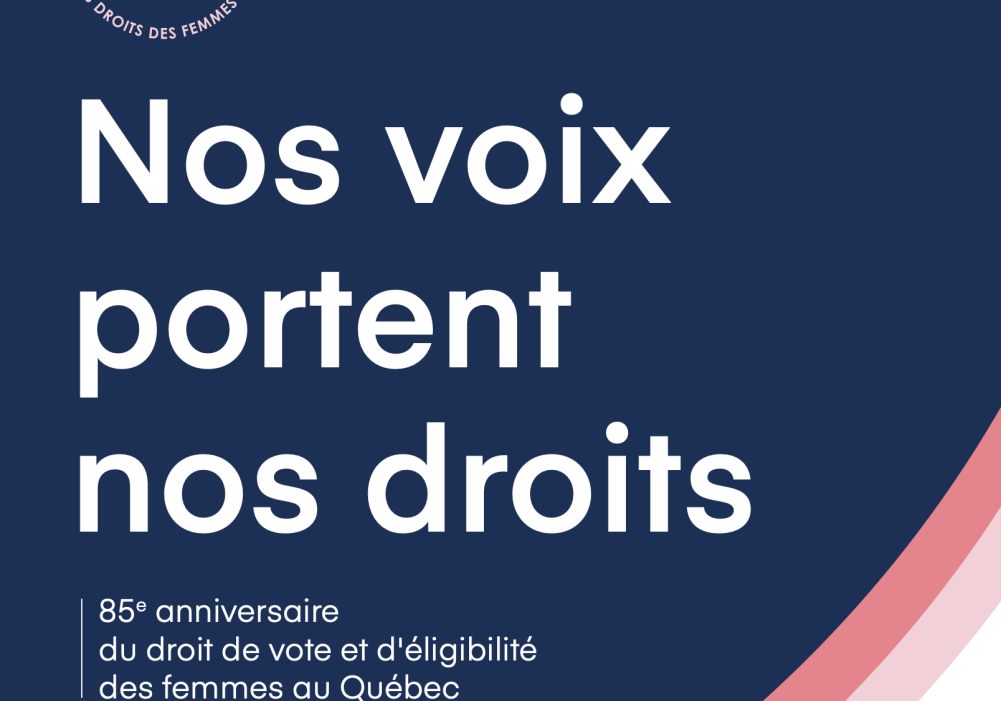 Le CSF soulignera le 85e anniversaire du droit de vote et d’éligibilité des femmes au Québec