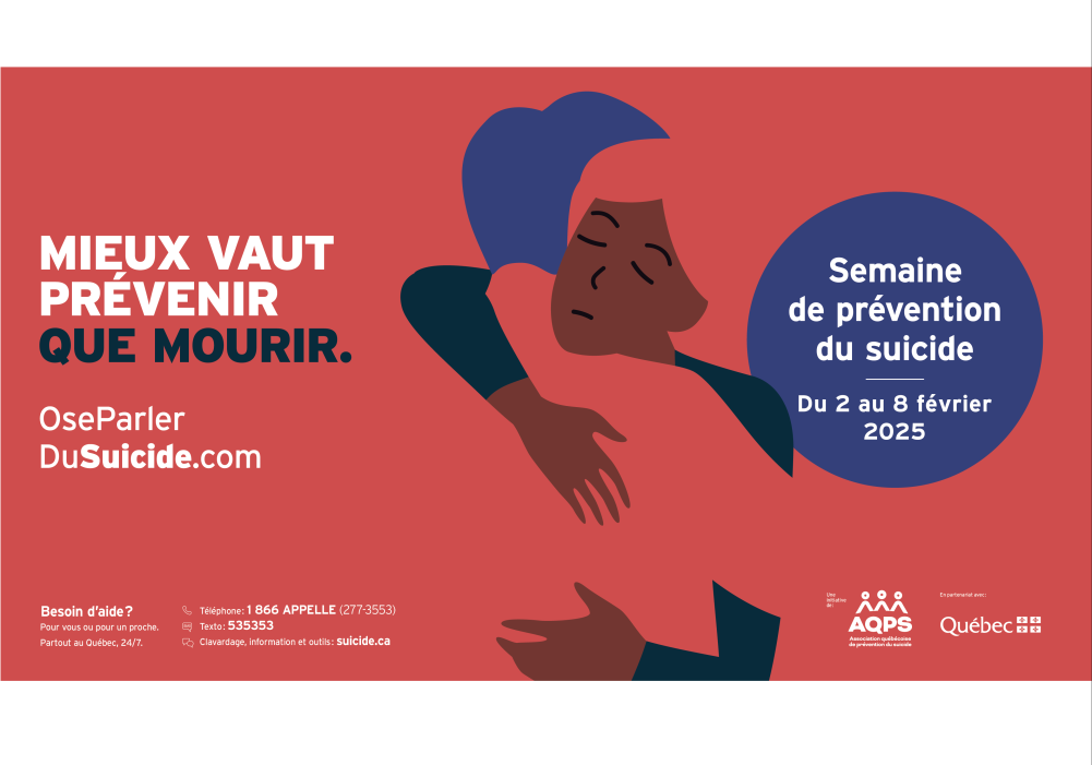 Semaine de pr&eacute;vention du suicide 2025