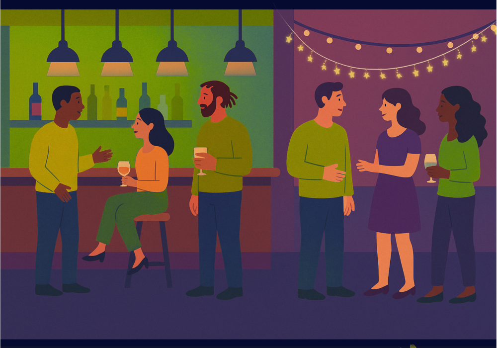 En milieu festif,  veillons les un·e·s sur les autres.(Campagne de sensibilisation 2025)