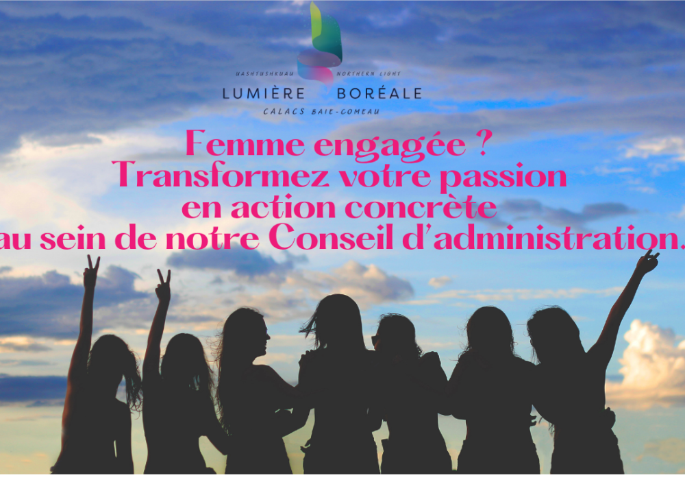  Appel aux femmes engagées !