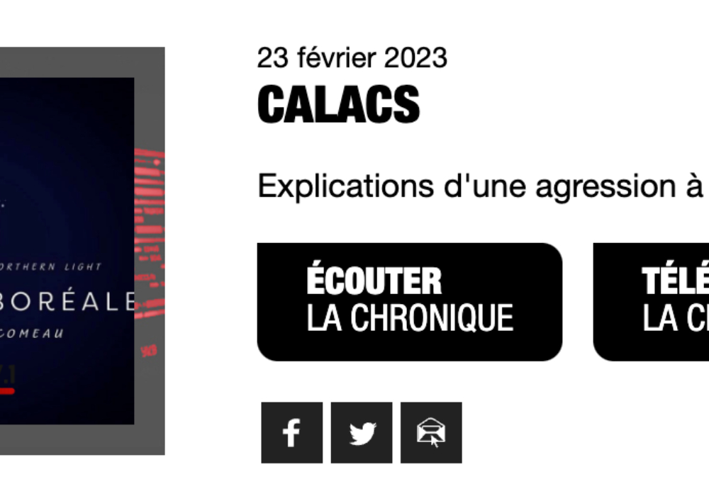 Chronique 2